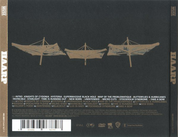 Muse - HAARP CD+DVD