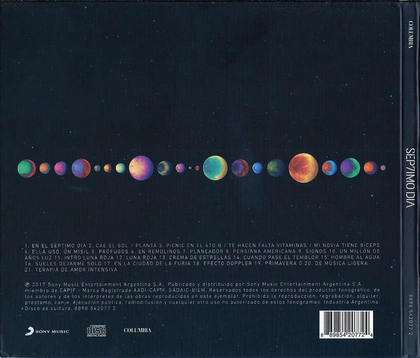 Soda Stereo - Sep7imo Dia CD