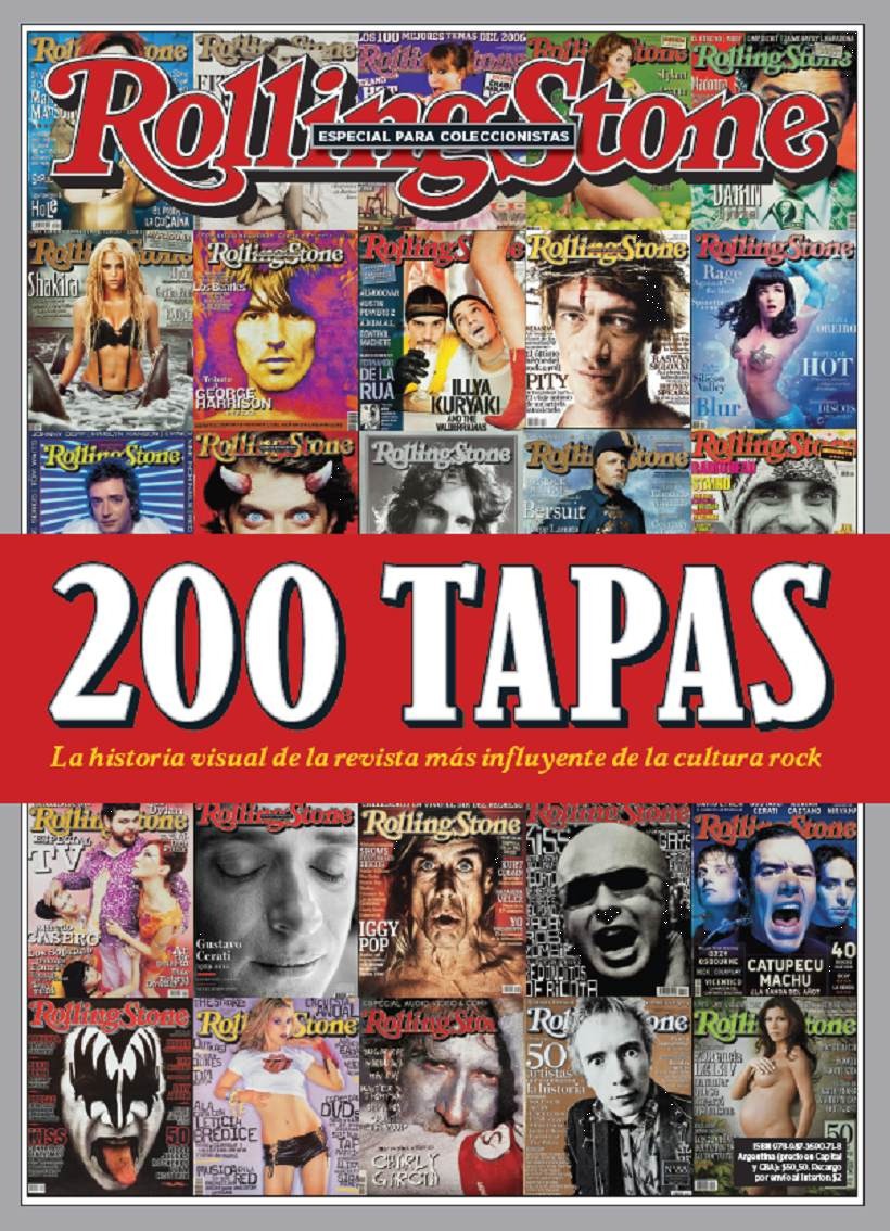 Revista Especial Rolling Stone - 200 Tapas