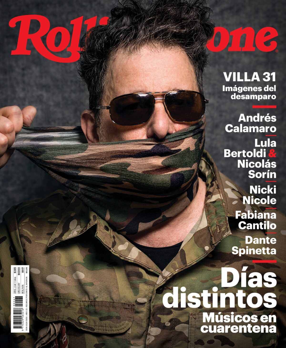 Revista Músicos en Cuarentena Rolling Stone