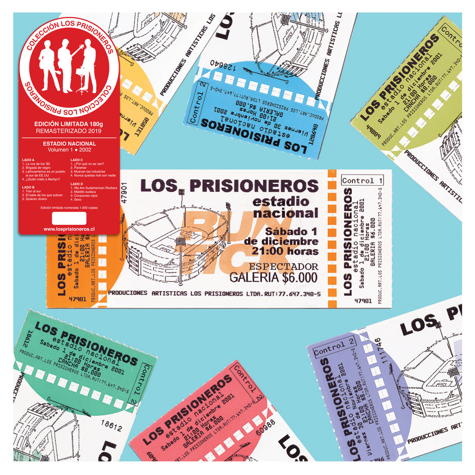 Los Prisioneros - Estadio Nacional Volumen 1 2LPs