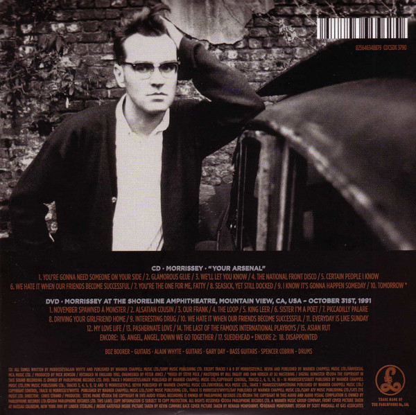 Morrissey - Your Arsenal 1CD+1DVD