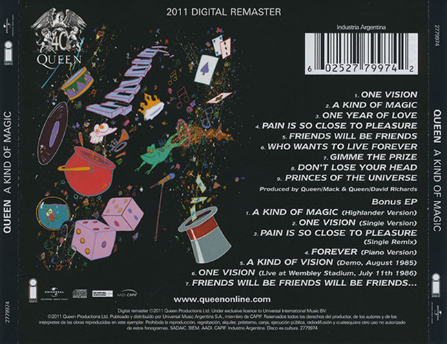 Queen - A Kind Of Magic CD