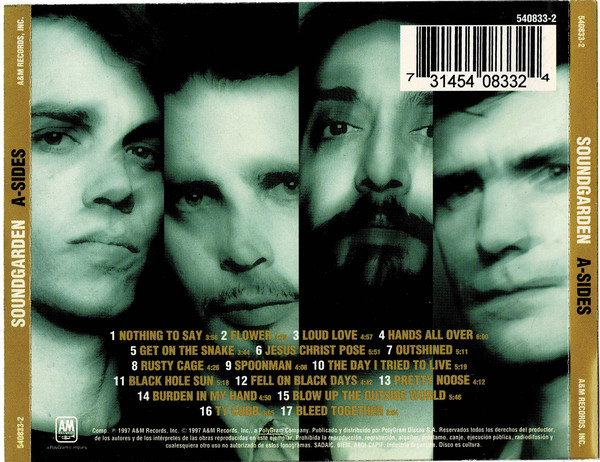Soundgarden - A-Sides CD