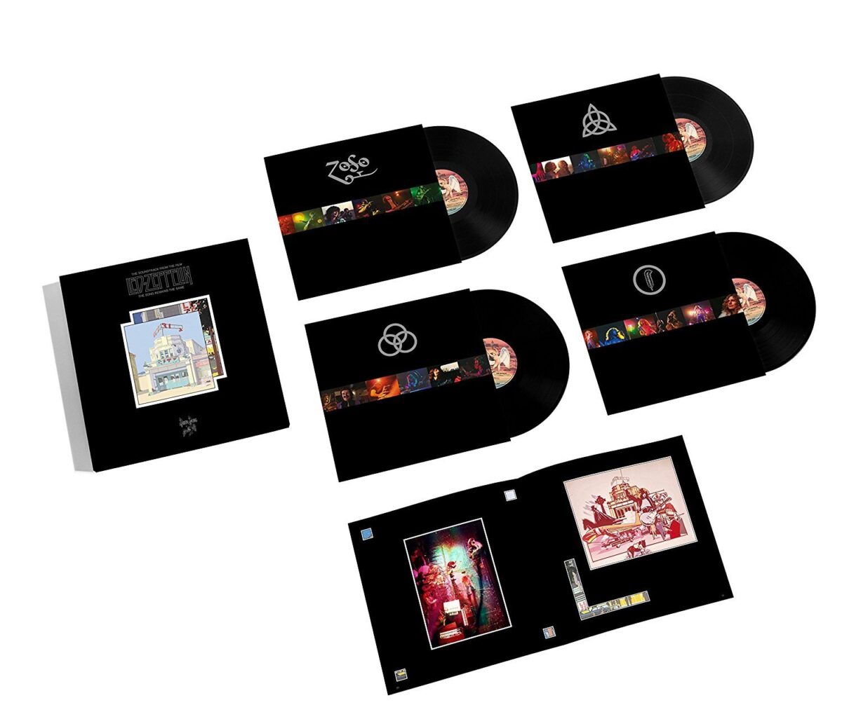 Led Zeppelin - The Soundtrack From The Film Led Zeppelin The Song Remains The Same 4 LPs BOXSET