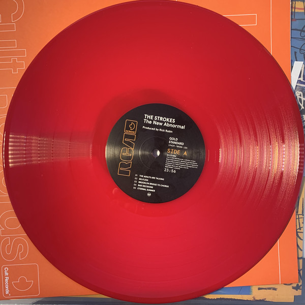 The Strokes ‎– The New Abnormal LP colour red.