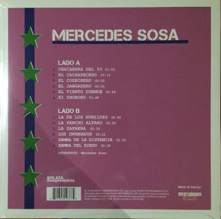 Mercedes Sosa - The Original Music Factory Collection LP