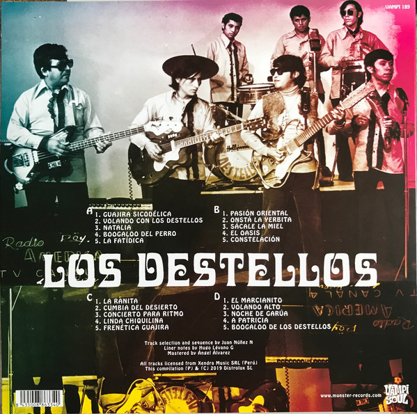 Los Destellos ‎– Sicodélicos 2 LPS