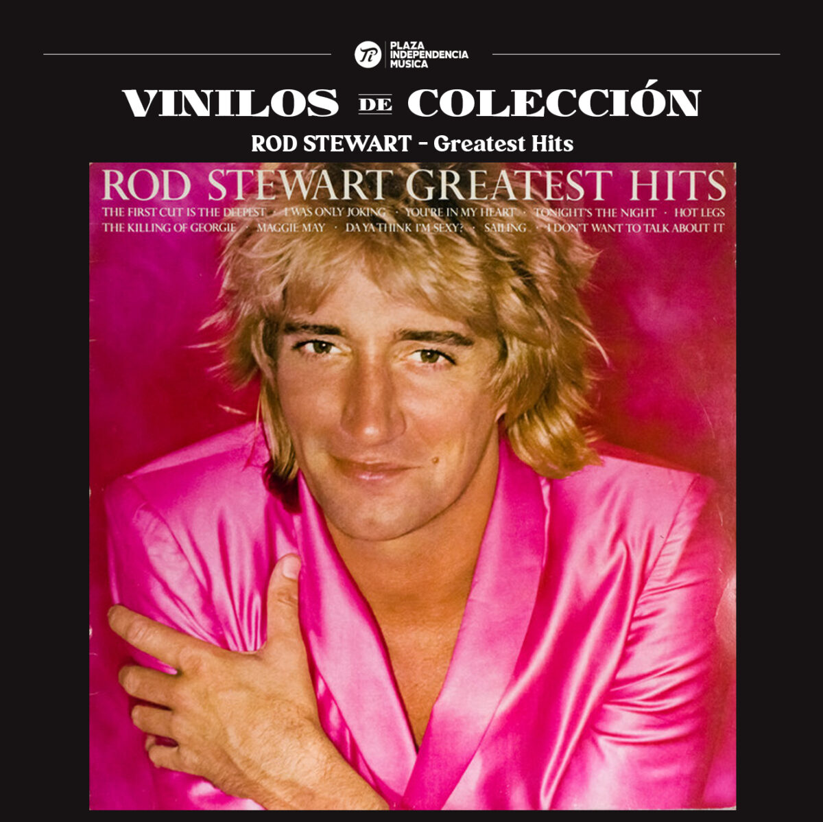 Rod Stewart - Greatest Hits Vol. 1 1LP+LIBRO