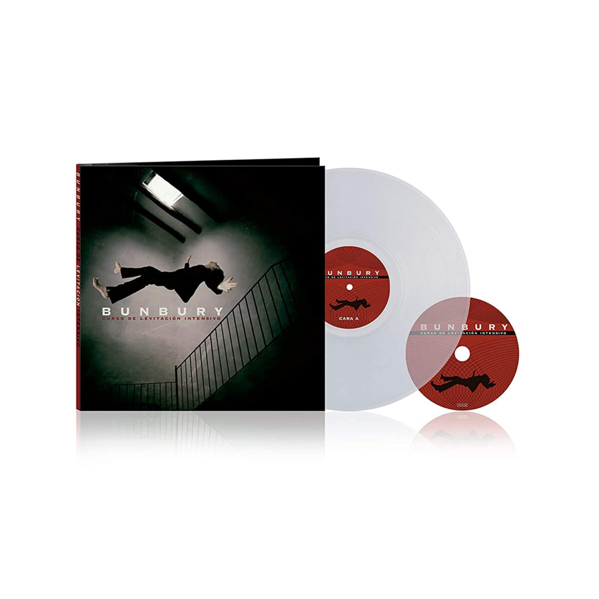 Bunbury - Curso de Levitación Intensivo LP Transparente + CD