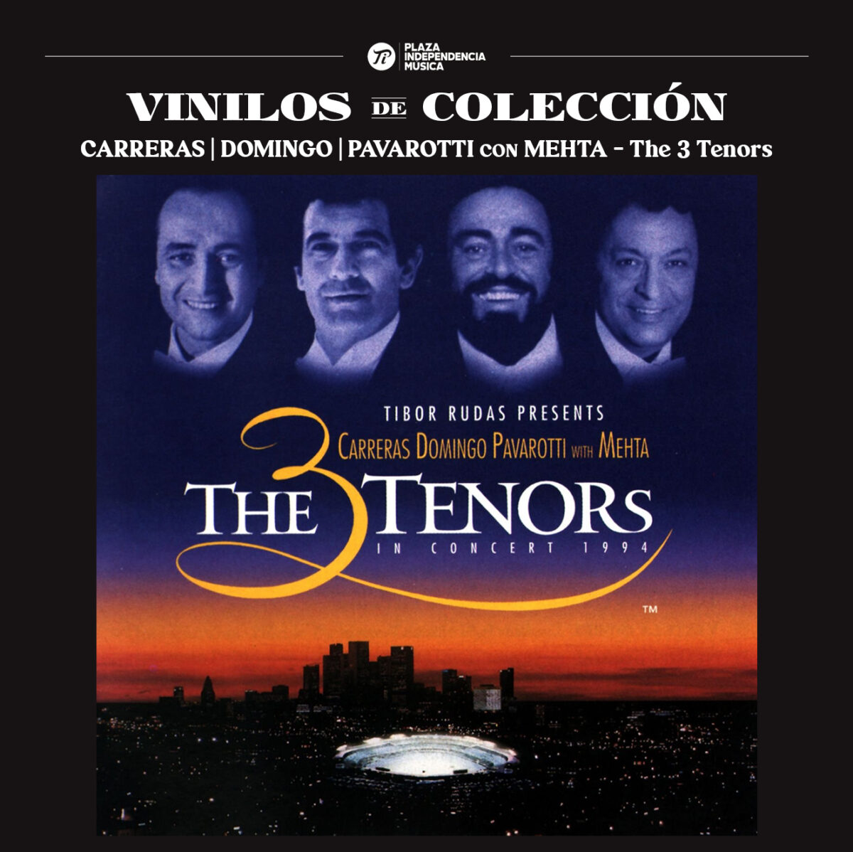 Carreras / Domingo / Pavarotti with Mehta - The 3 Tenors In Concert 1994 2LPs+LIBRO