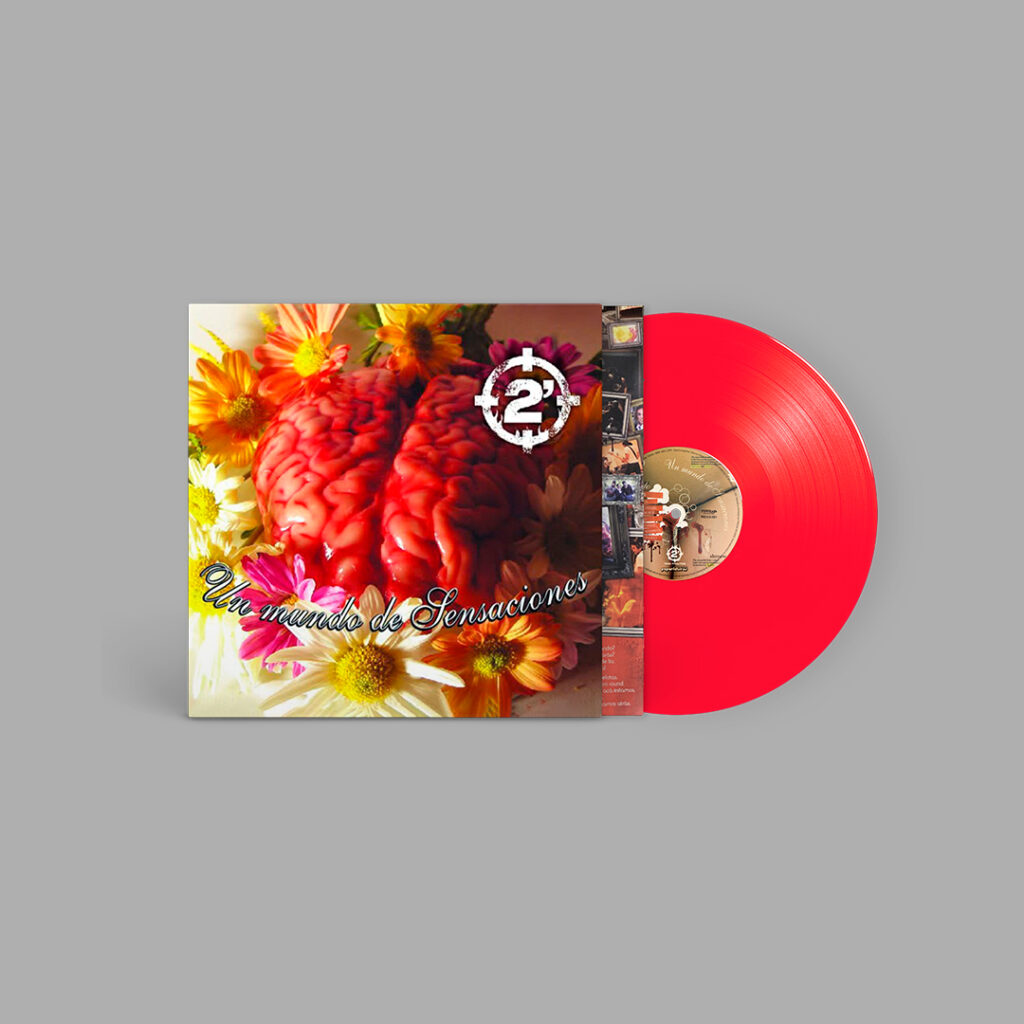 2 Minutos - Un Mundo De Sensaciones LP Rojo