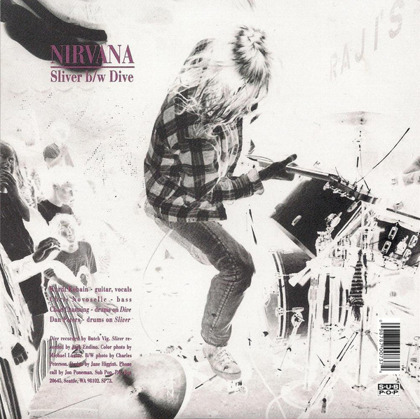 Nirvana - Sliver SINGLE 7"