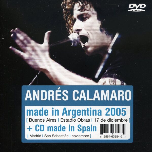 Andrés Calamaro - Made In Argentina 2005 1DVD+1CD