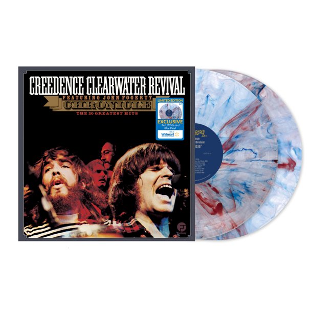Creedence Clearwater Revival ft. John Fogerty - Chronicle: The 20 Greatest Hits 2LPs Rojo, Blanco y azul