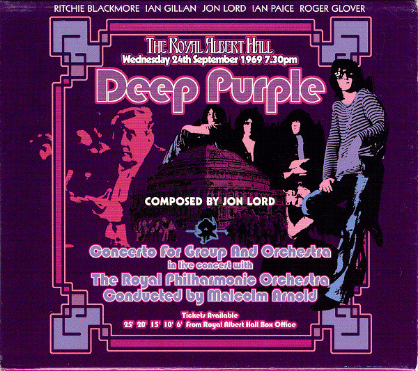 Deep Purple, The Royal Philharmonic Orchestra, Malcolm Arnold - Concerto For Group And Orchestra 2CDs