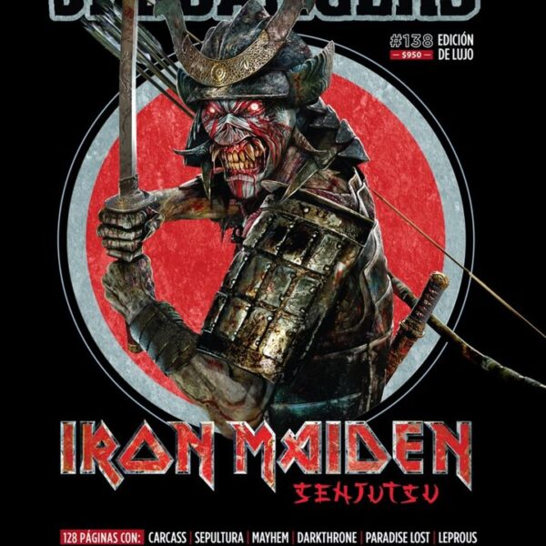 Jedbangers - Iron Maiden (Senjutsu) LIBRO-Revista