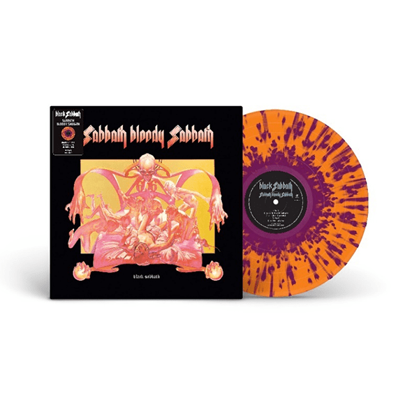 Black Sabbath - Sabbath Bloody Sabbath LP Naranja con salpicaduras púrpura