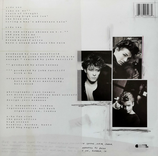 a-ha - Hunting High And Low LP