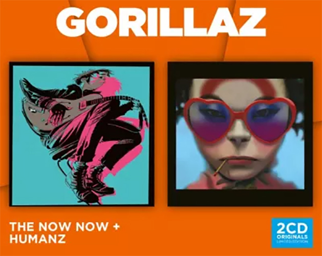 Gorillaz - The Now Now + Humanz Box 2CDs