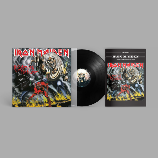 Iron Maiden - The Number Of The Beast LP+Libro folleto