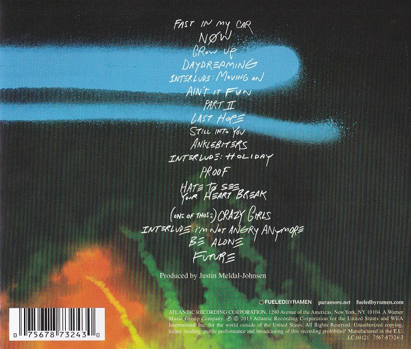 Paramore - Paramore CD
