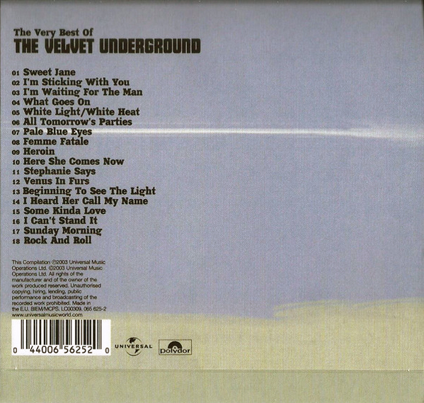 The Velvet Underground - The Very Best Of CD