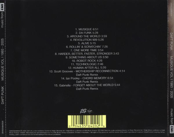 Daft Punk - Musique Vol. I 1993 2005 / CD
