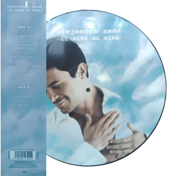 Alejandro Sanz - El Alma Al Aire LP Picture Disc