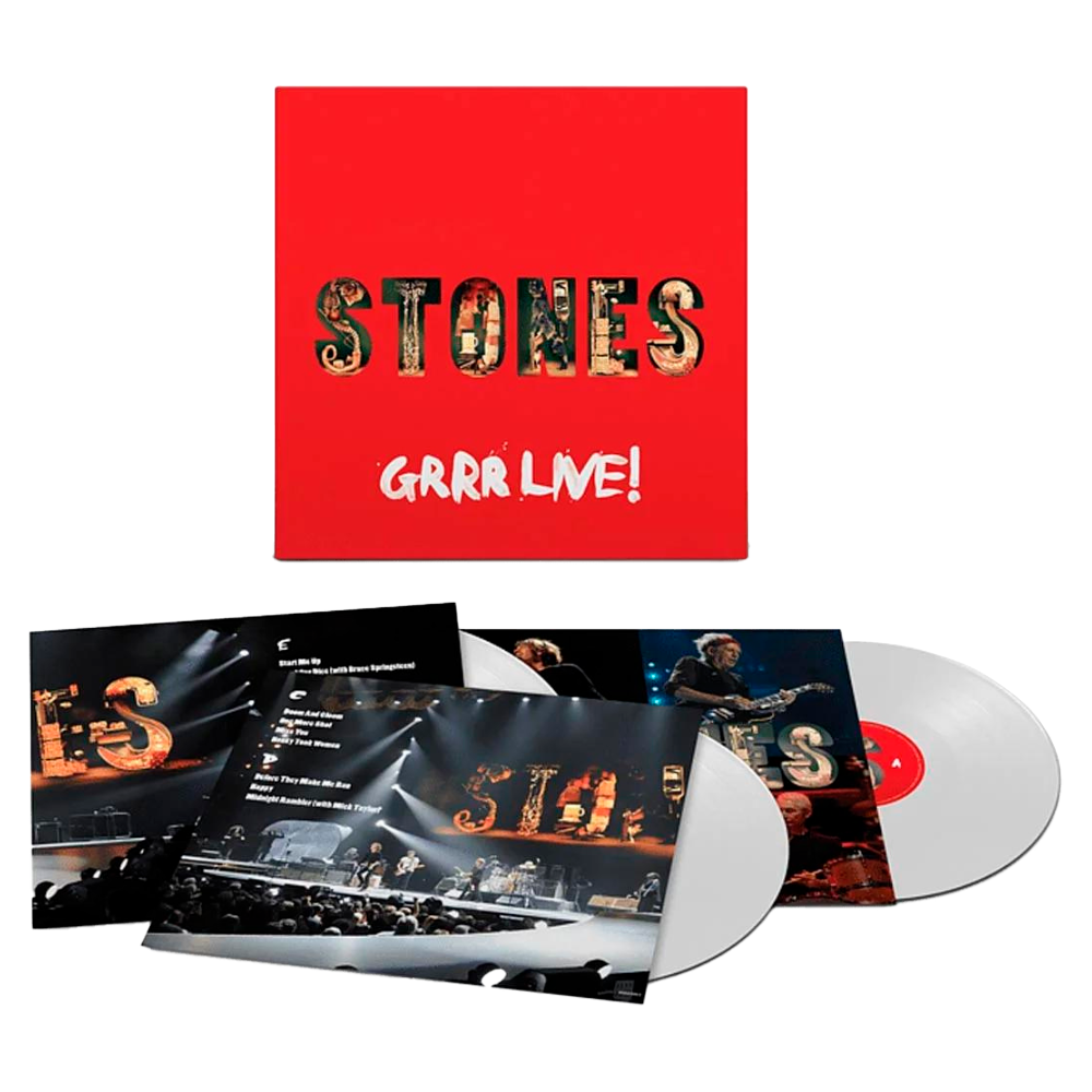 Stones - Grrr Live! 3LPs Blancos