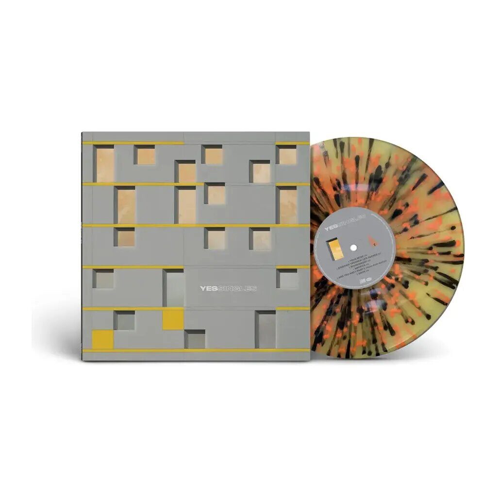 Yes - Singles LP (Yellow orange/black splatter)