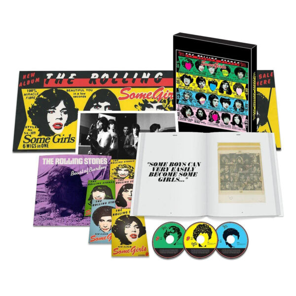 The Rolling Stones - Some Girls BOXSET 2CDs+1DVD+7" Single
